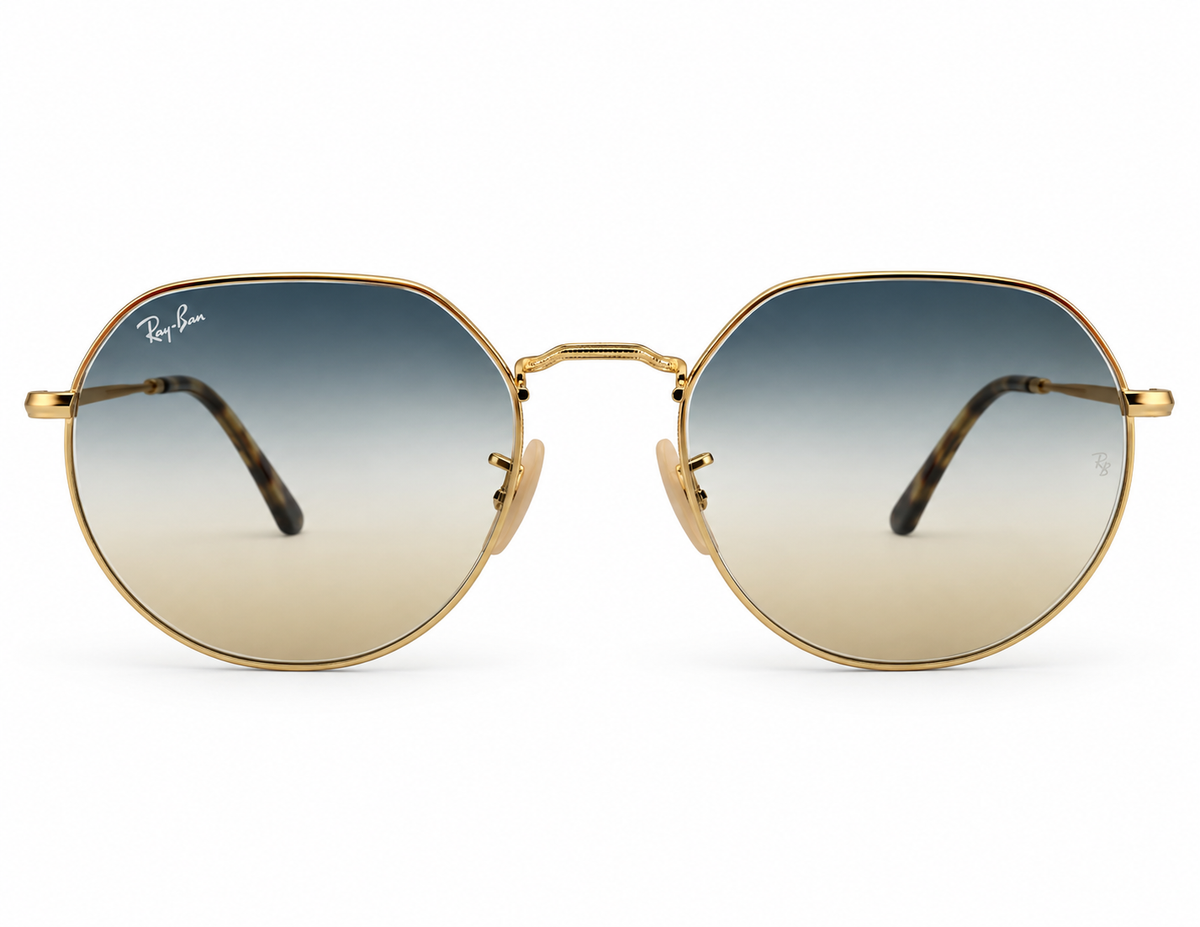 RAY BAN SUNGLASSES - ORB3565 001/GD 53