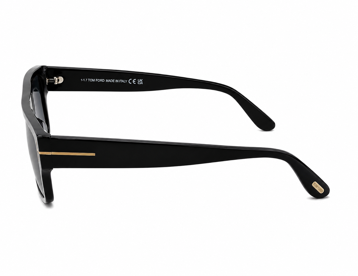 TOM FORD DUNNING SUNGLASSES - TF907 01V 55