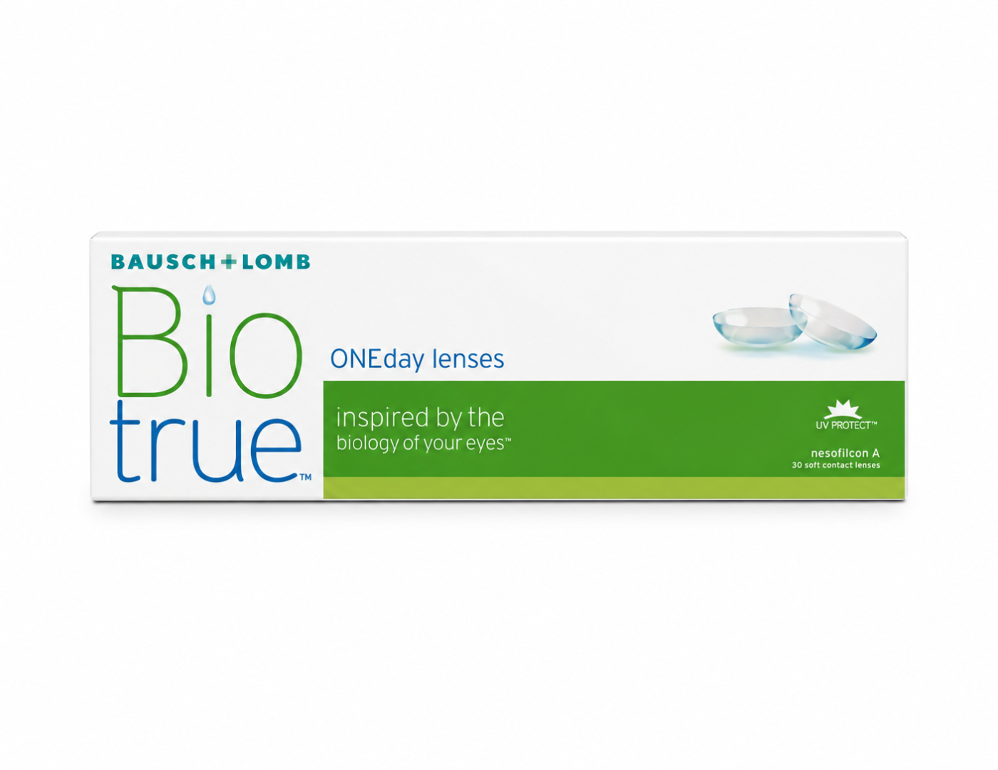 BAUSCH + LOMB BIO TRUE  - PACK OF 30 DAILY CONTACT LENS