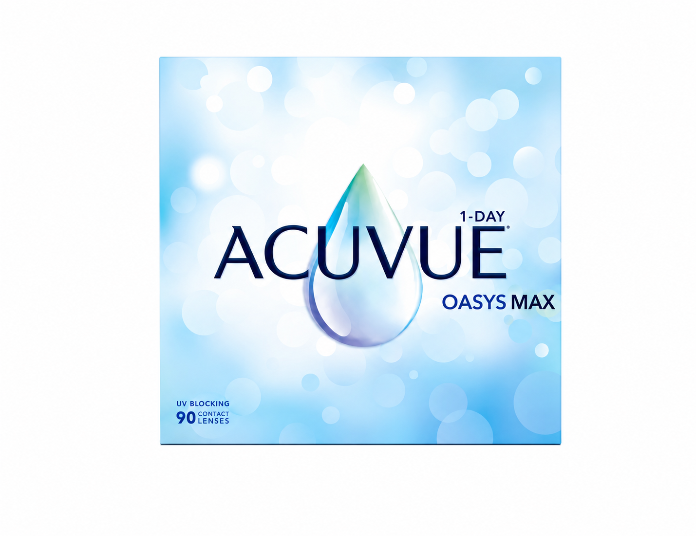 ACUVUE OASYS MAX 1-DAY PACK OF 90 DAILY CONTACT LENS