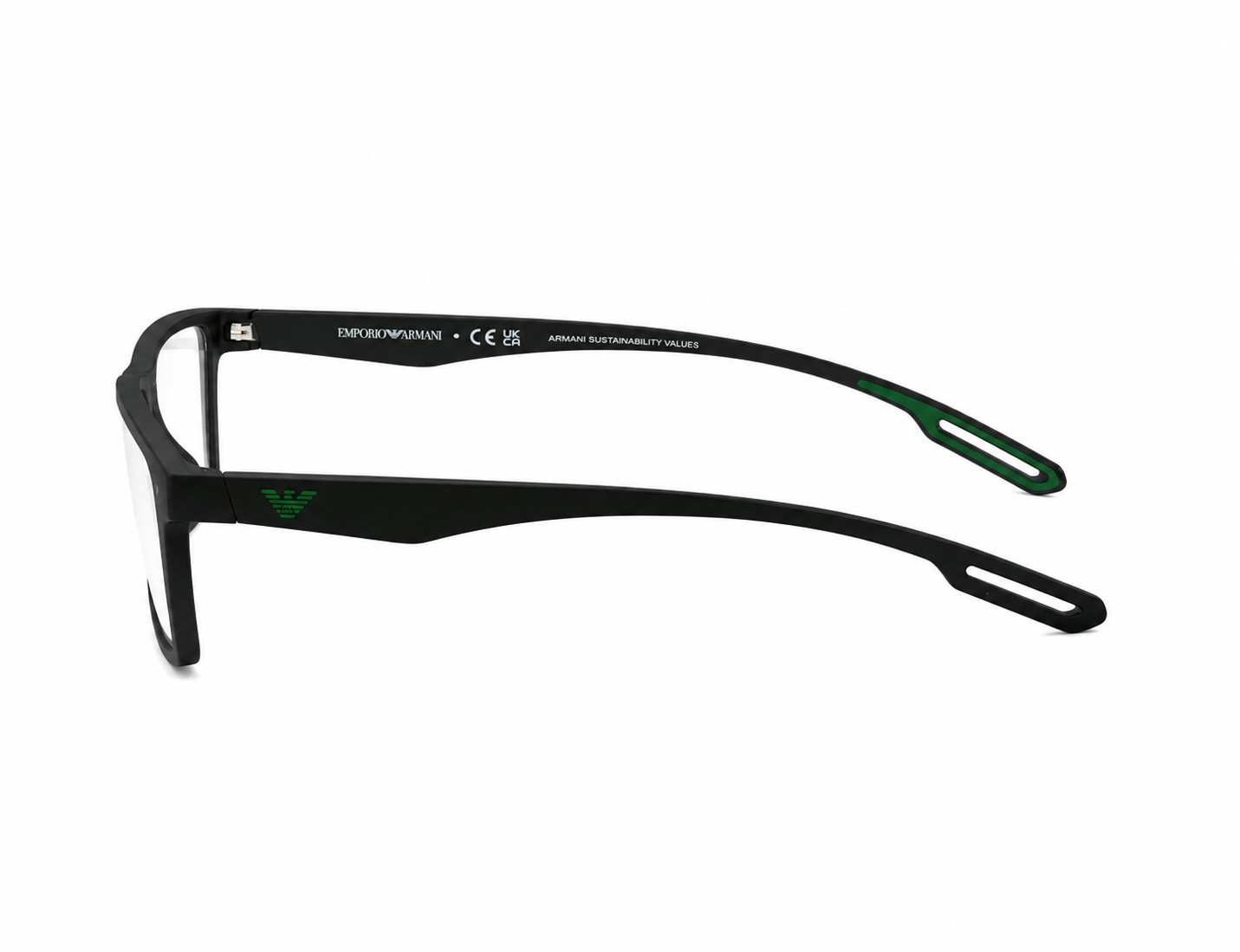 EMPORIO ARMANI CLIP-ON EYEGLASSES - OEA4189U 5001/1W 55