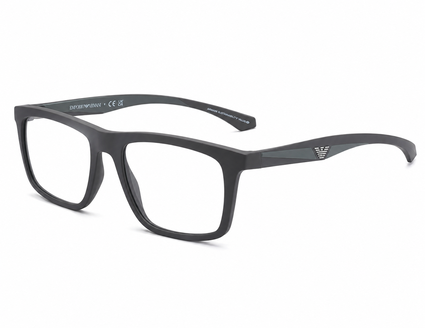 EMPORIO ARMANI CLIP-ON EYEGLASSES - OEA4235 6186/1W 53