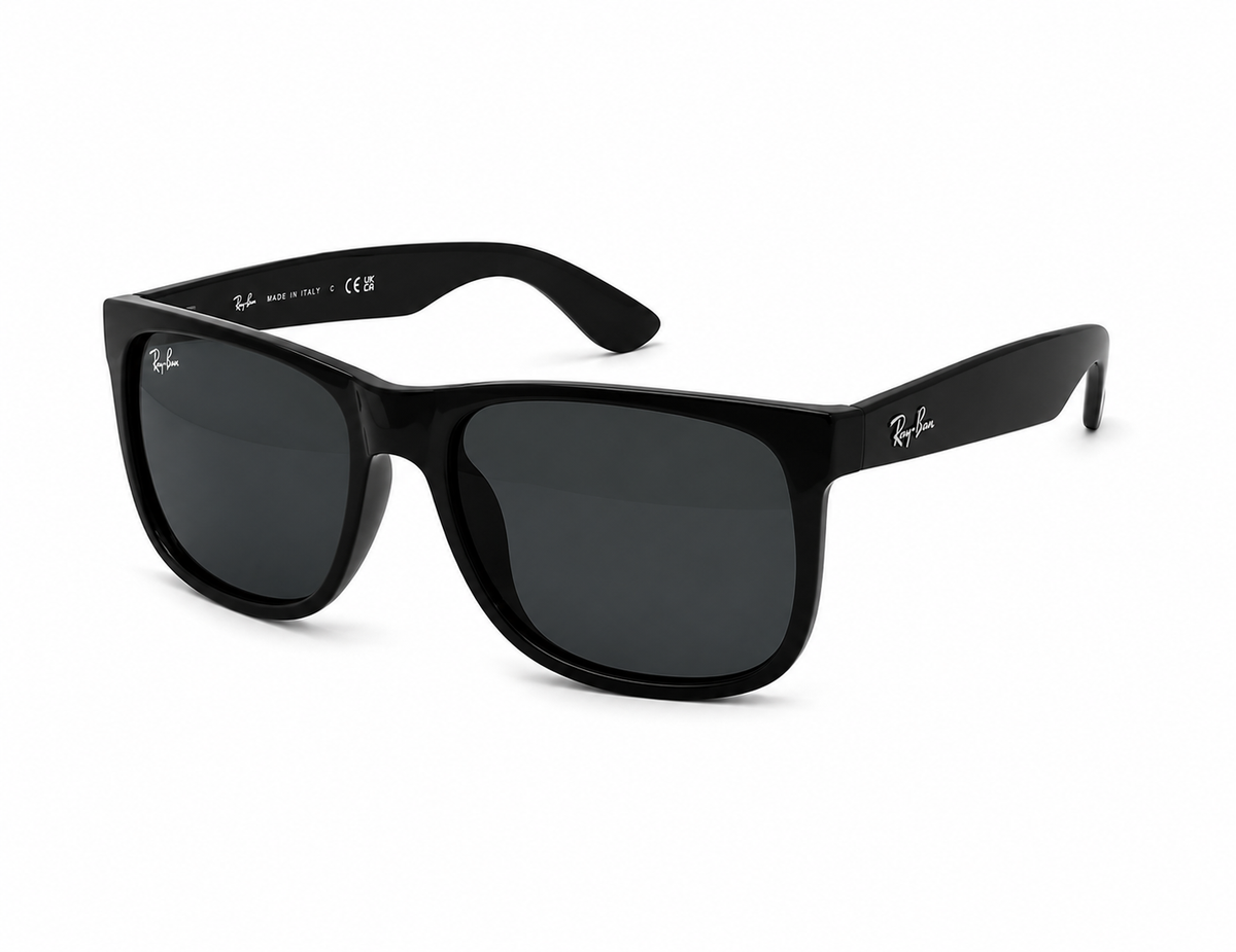 RAY BAN JUSTIN SUNGLASSES - ORB4165F 601/71 55