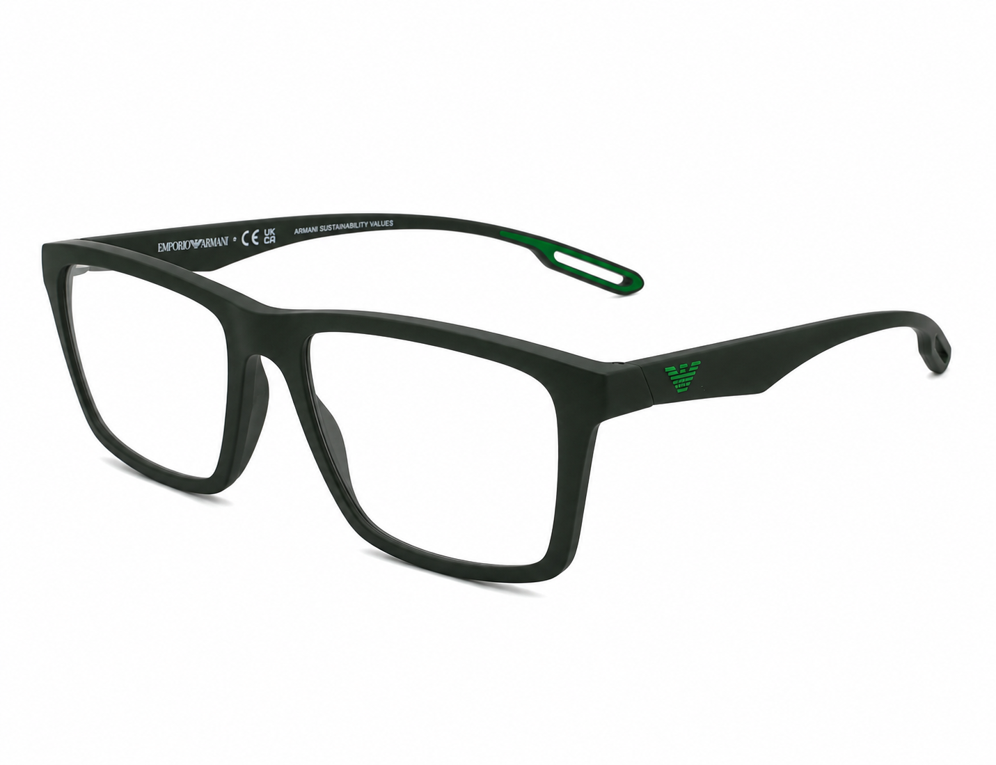 EMPORIO ARMANI CLIP-ON EYEGLASSES - OEA4189U 5001/1W 55