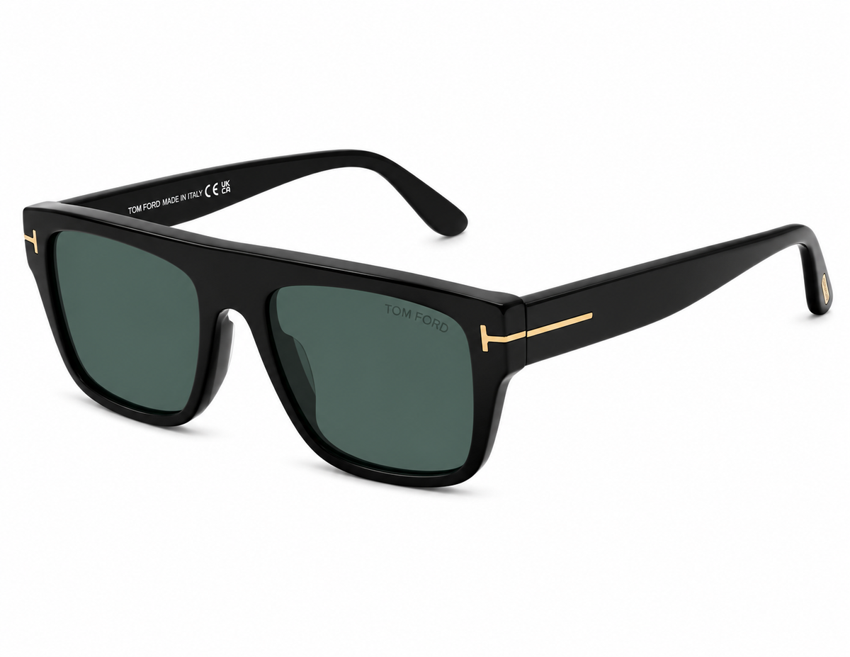 TOM FORD DUNNING SUNGLASSES - TF907 01V 55