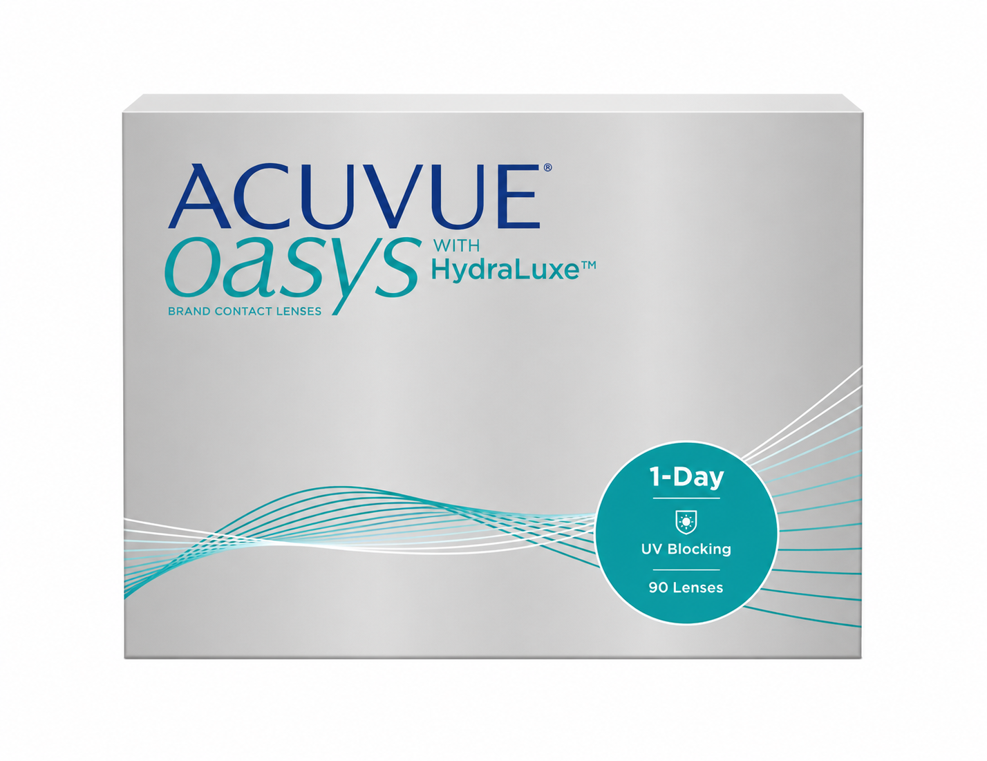 ACUVUE OASYS 1-DAY WITH HYDRALUXE PACK OF 90 DAILY CONTACT LENS