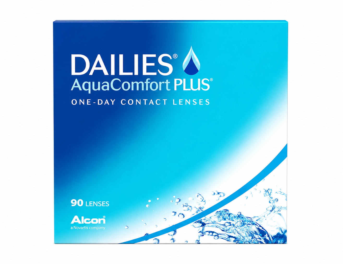 DAILIES AQUA COMFORT - PACK OF 90 DAILY CONTACT LENS