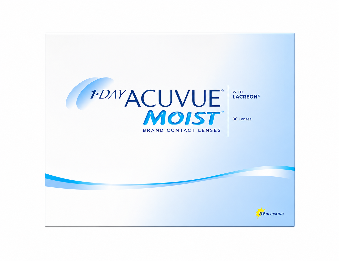 ACUVUE MOIST 1-DAY PACK OF 90 DAILY CONTACT LENS