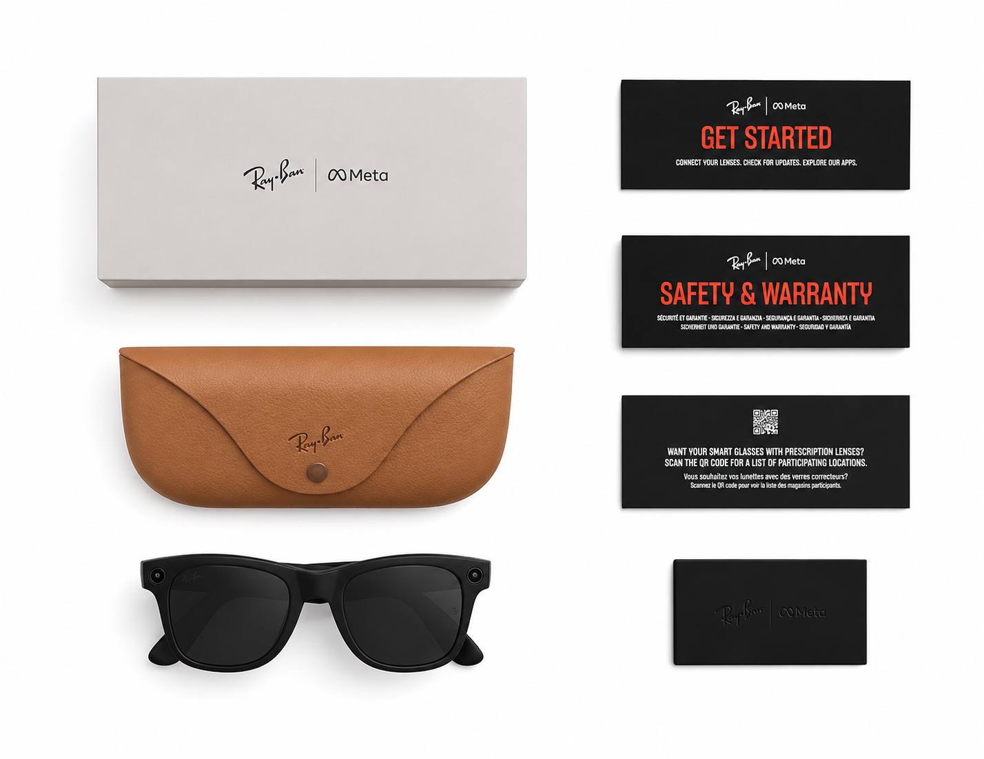RAY-BAN META SUNGLASSES WAYFARRER (GEN 2) - RW 4012 601ST3 50