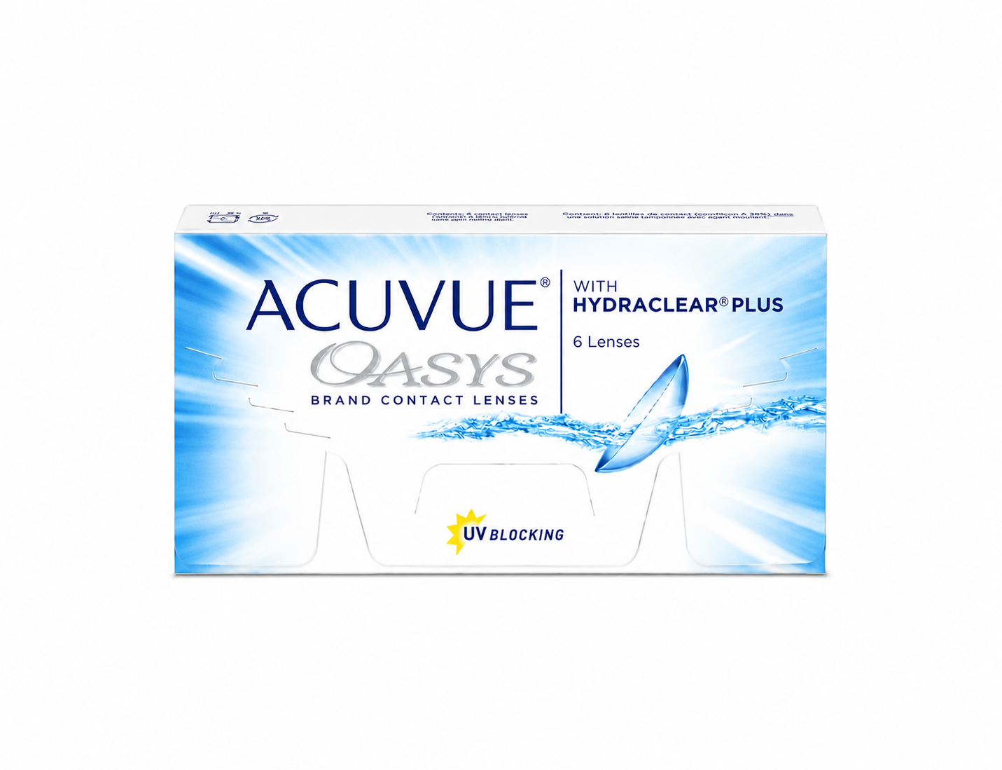 ACUVUE OASYS WITH HYDRACLEAR - PACK OF 6 BIWEEKLY CONTACT LENS