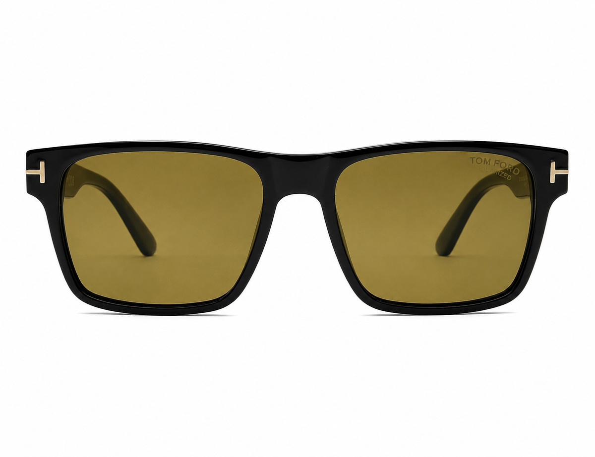 TOM FORD CALDER SUNGLASSES - TF1205 01H 55