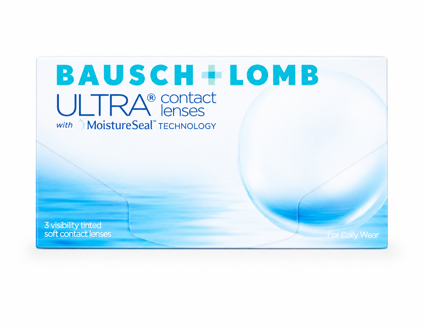 BAUSCH + LOMB ULTRA - PACK OF 6 MONTHLY CONTACT LENS