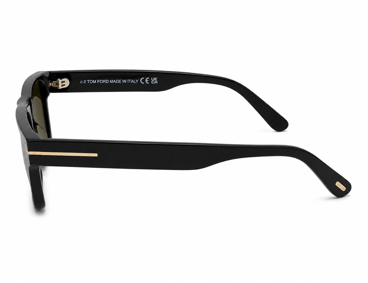 TOM FORD CALDER SUNGLASSES - TF1205 01A 55