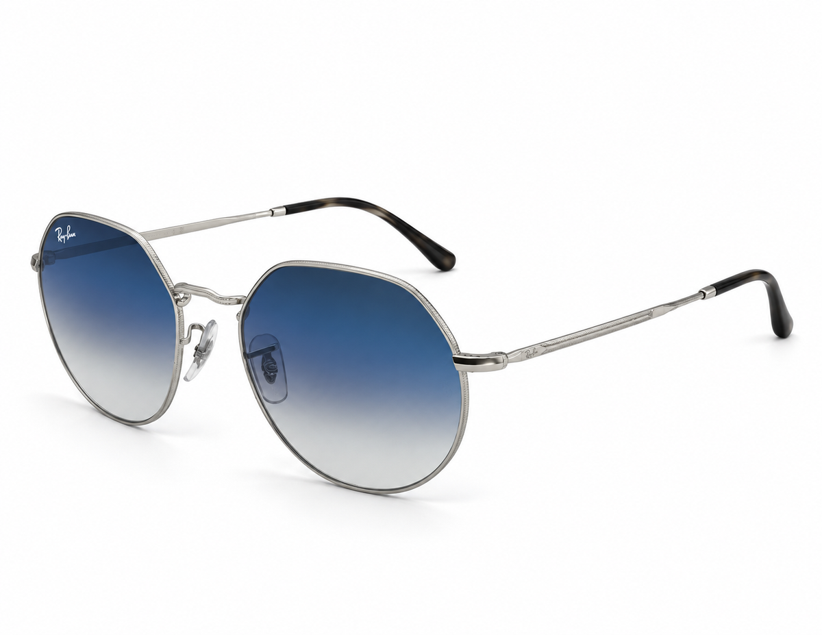 RAY BAN JACK SUNGLASSES - ORB3565 003/3F 55